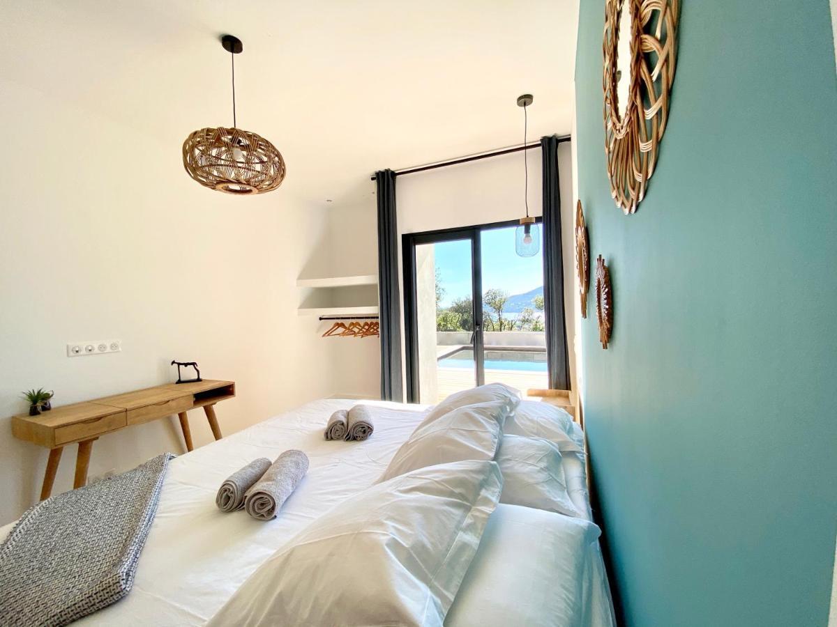 Villas De Standing Avec Magnifique Vue Mer Et Piscines Privees, Sagone Sagone  Zewnętrze zdjęcie