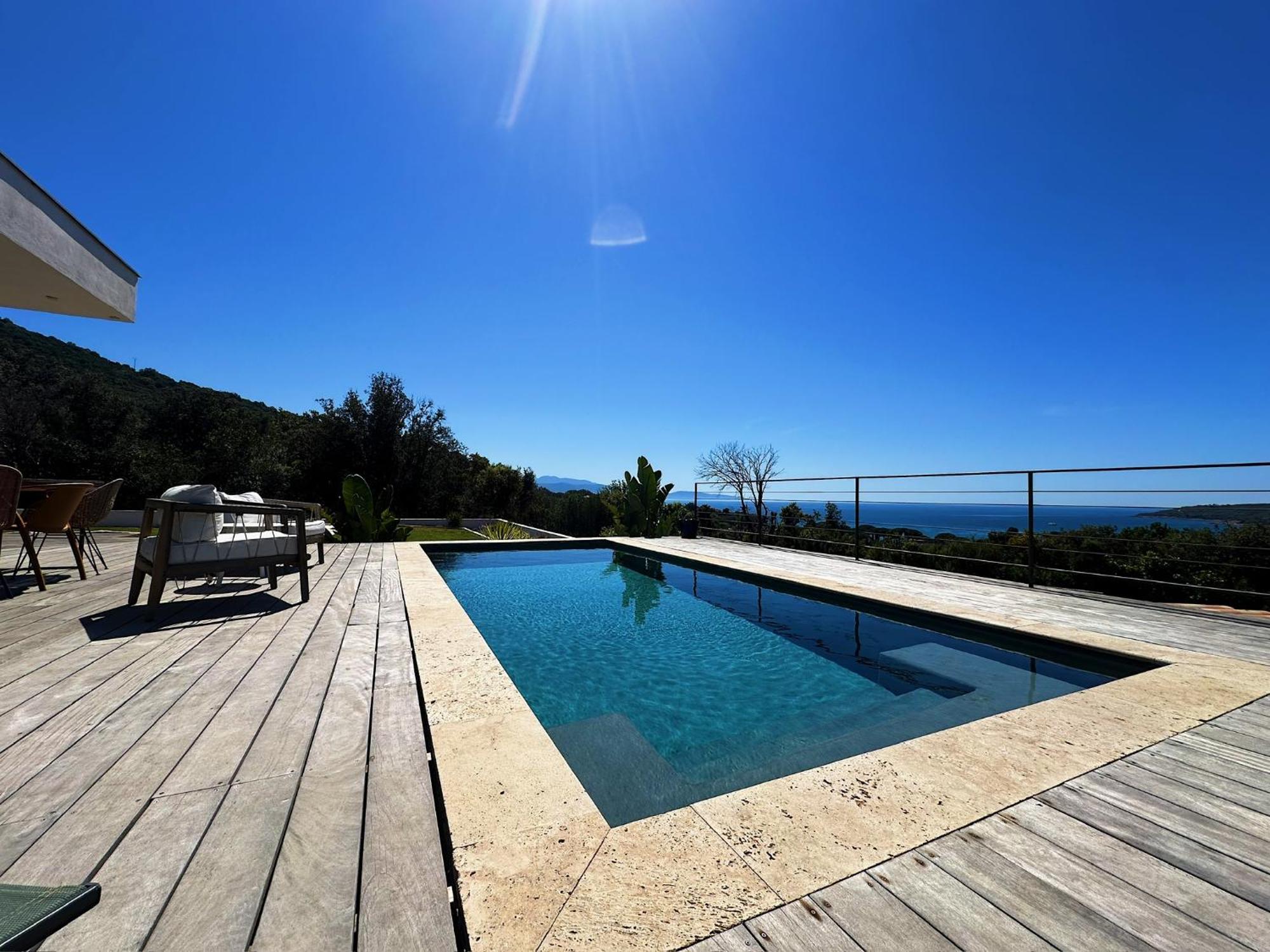 Villas De Standing Avec Magnifique Vue Mer Et Piscines Privees, Sagone Sagone  Zewnętrze zdjęcie