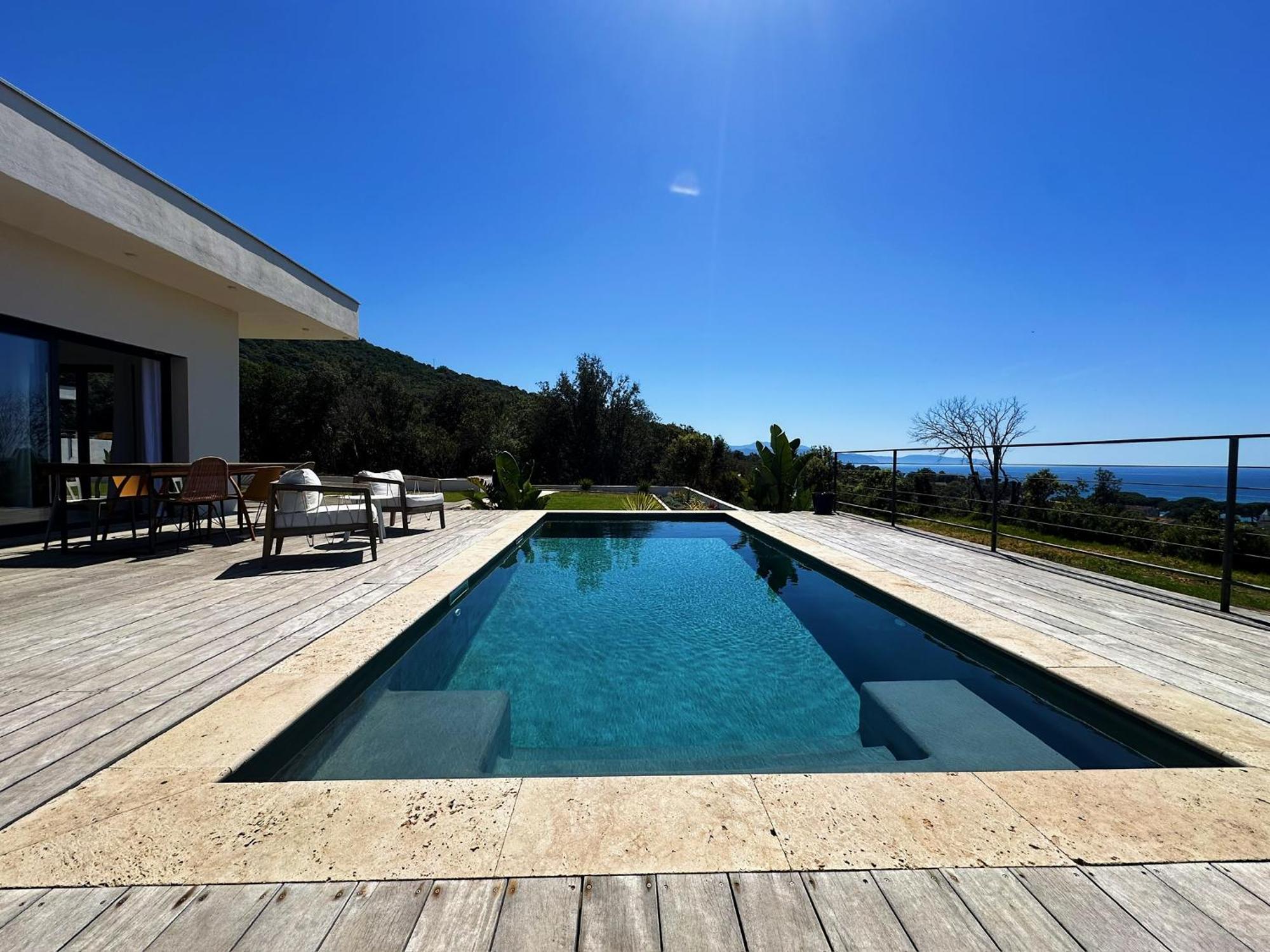 Villas De Standing Avec Magnifique Vue Mer Et Piscines Privees, Sagone Sagone  Zewnętrze zdjęcie