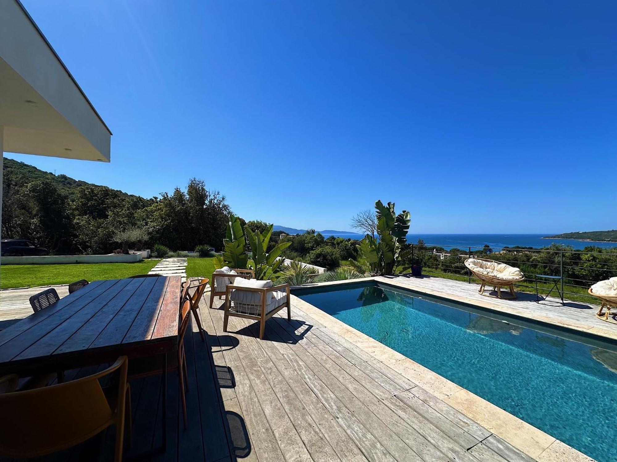 Villas De Standing Avec Magnifique Vue Mer Et Piscines Privees, Sagone Sagone  Zewnętrze zdjęcie